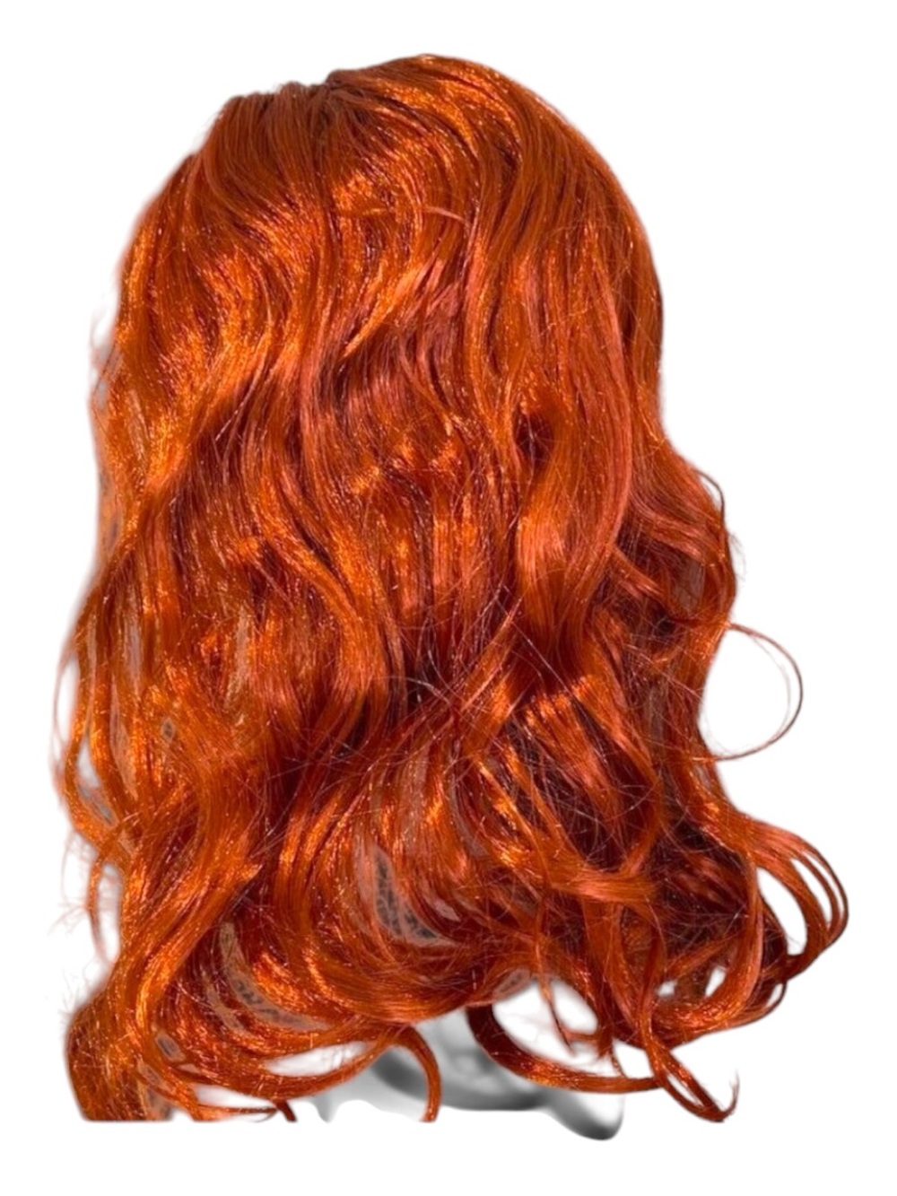 Red Long Wavy Synthetic Wig For Adults By Spirit Halloween Silver Screen Sensati
